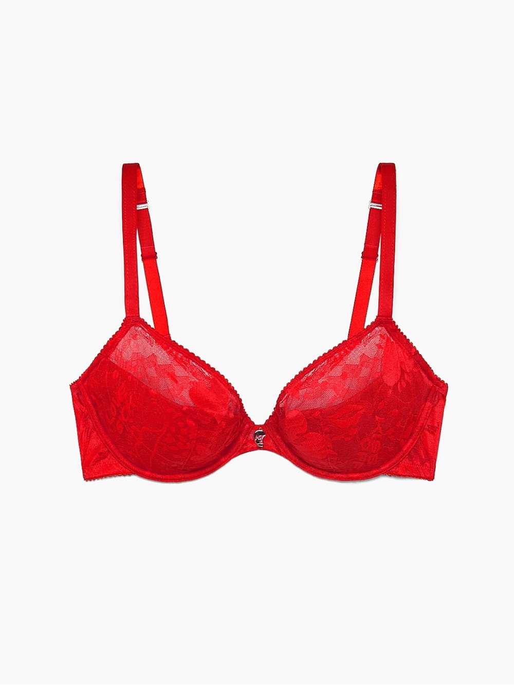 Savage X Fenty Lovestruck Lace Half-Cup Valentine’s Day Bra Size 34C NWT
